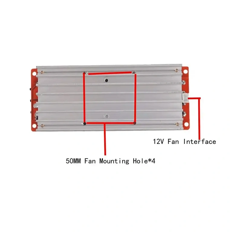 Aktīvi dzesēts DC-DC pārveidotājs nepārtrauktai darbībai.