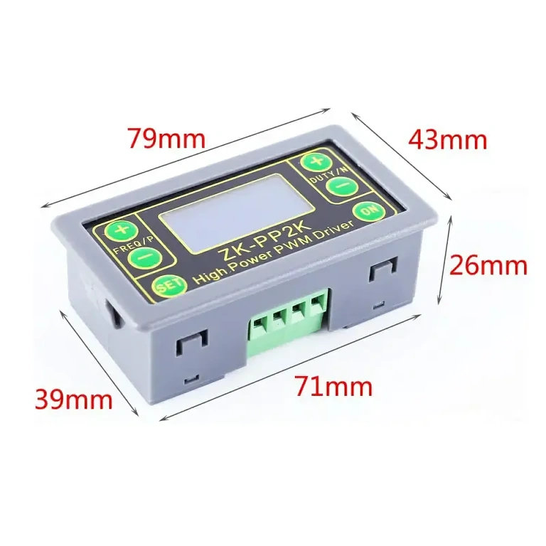 Dual PWM un PULSE modulis precīzai signālu kontrolei elektronikā.