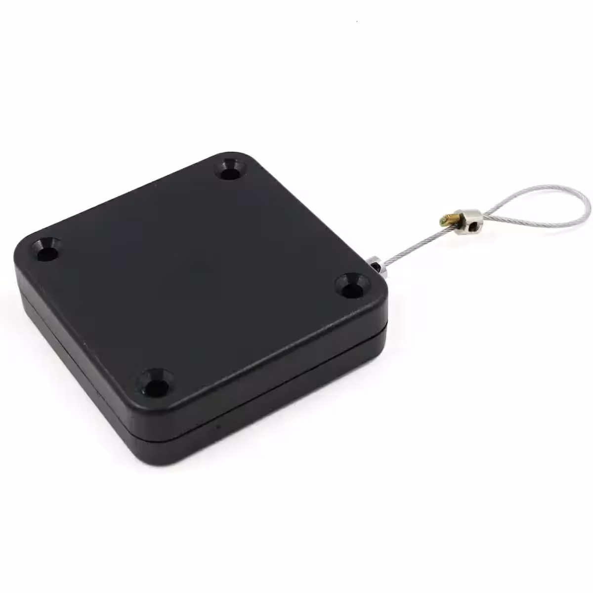 ABS un nerūsējošā tērauda durvju aizvēršanas sistēma, melna