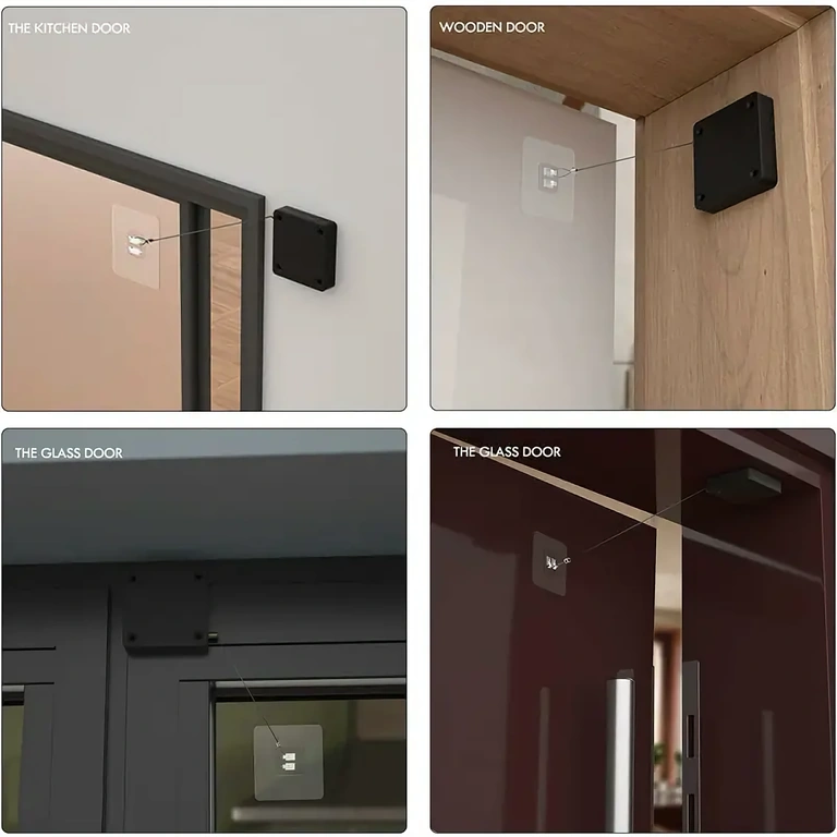 Automātiska durvju aizvēršana sabiedriskās vietās Risinājums veikalu, restorānu un viesnīcu durvīm – automātiska aizvēršana