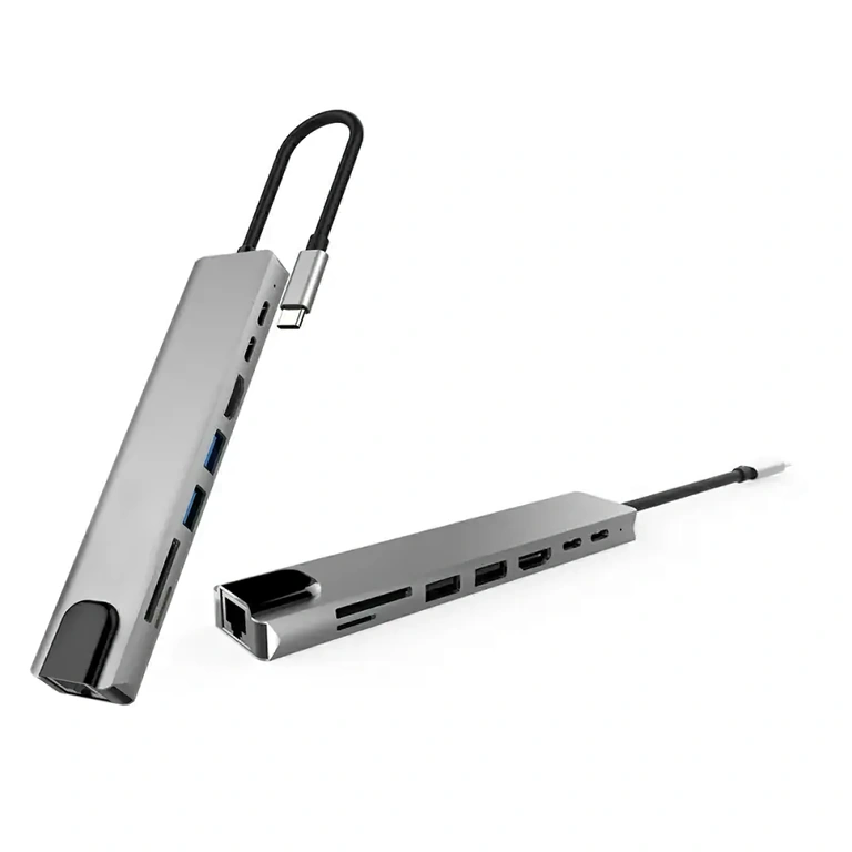 Daudzfunkcionāls adapteris MacBook Air un Pro ar M1/M2 čipu