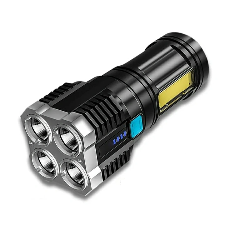 LED lukturis ar USB uzlādi LED gaisma ar akumulatoru un uzlādi caur USB