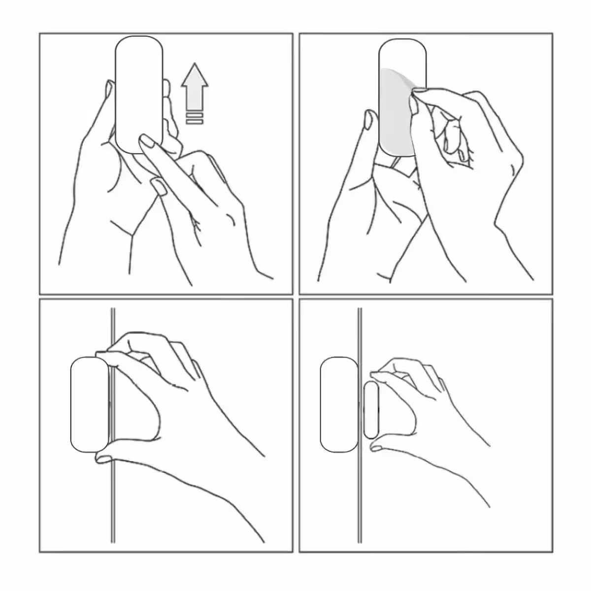 Viedā ierīce vieglai uzstādīšanai, bez papildu aprīkojuma