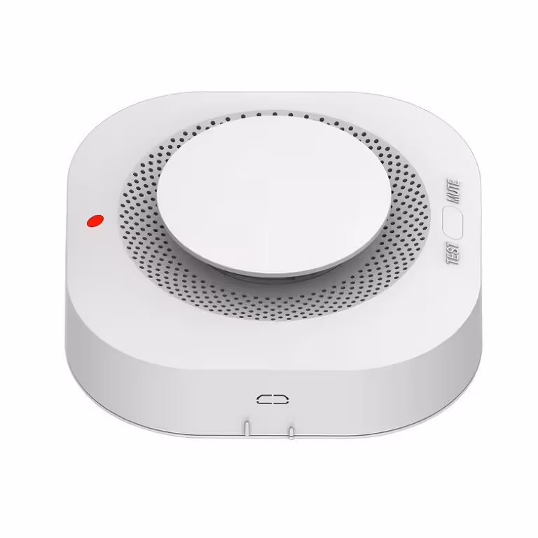 WiFi gudrais dūmu sensors Tuya – bezvadu mājas drošības detektors