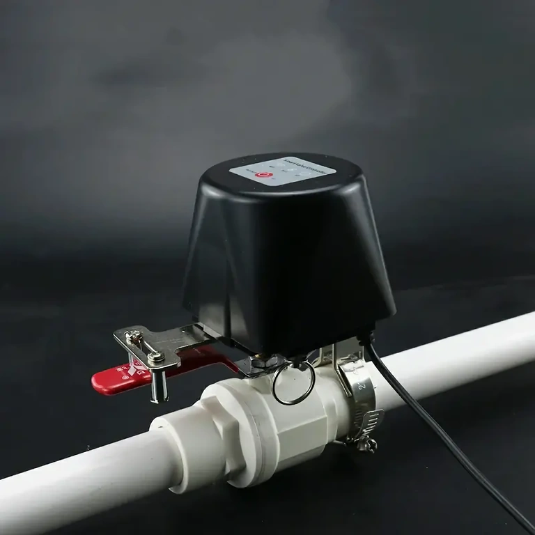 Viedais vārsts uzstādīts uz ūdens caurules Wi-Fi vārsts tieši uz ūdens caurules automātiskai vadībai