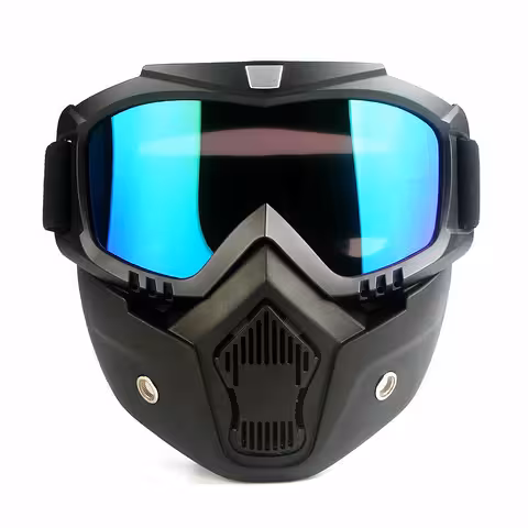 Pilnsejas aizsargbrilles ar masku – airsoft, moto, ATV, ekstrēmo sporta veidu aizsardzība