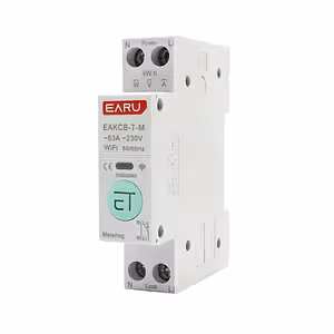 Vienfāzes WiFi elektriskā skaitītāja ar pārsprieguma aizsardzību un patēriņa monitoringu