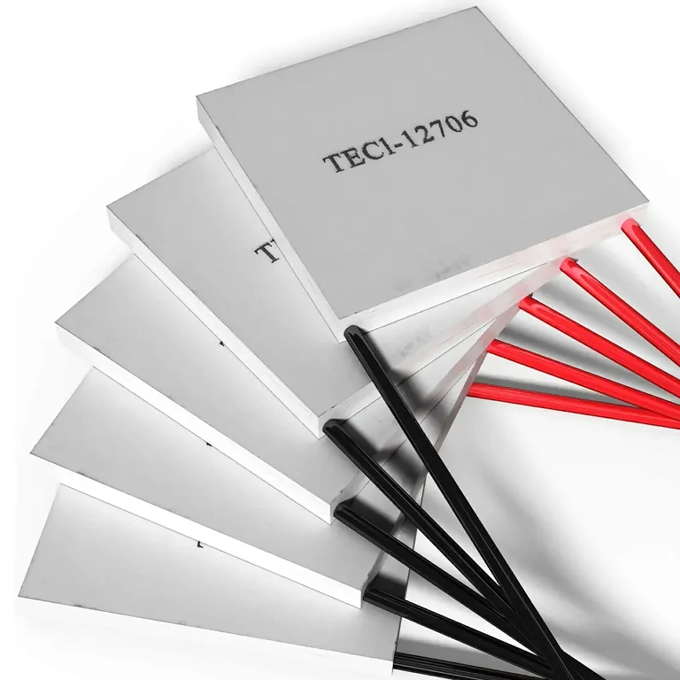 Peltier dzesēšanas un apsildes modulis Termoelektriskais modulis ar Peltiera šūnām dzesēšanai un sildīšanai