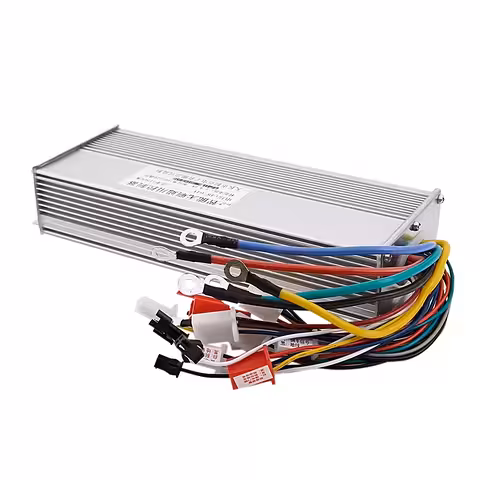 Elektriskā velosipēda un skūtera kontrolieris 48V 52V 60V – jauda 1000W–1500W, 40A, bezsuku motors