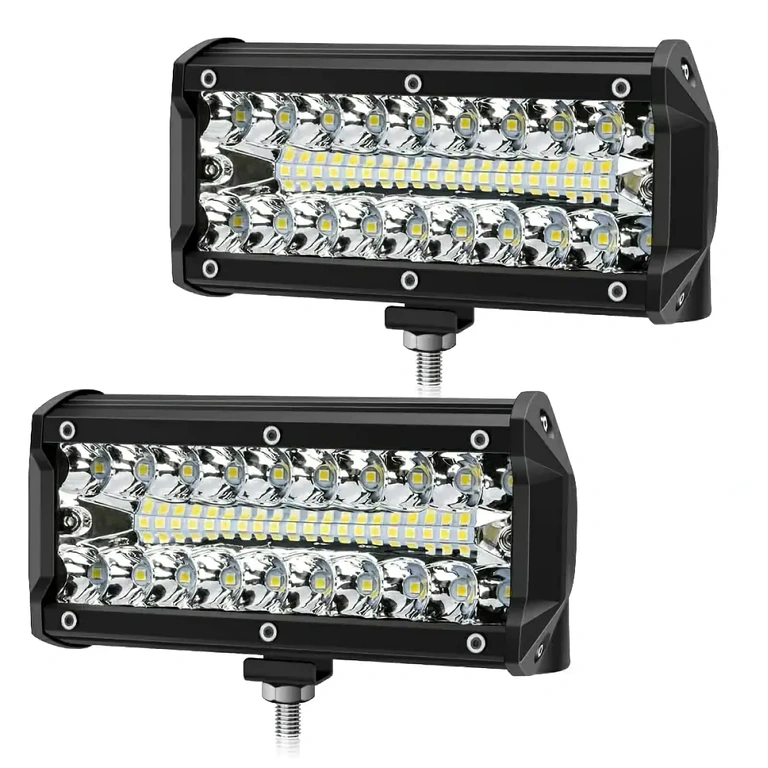 Komplekts 2 LED BAR prožektori 240 W, 24000 lm, IP68 ATV, auto, traktoram