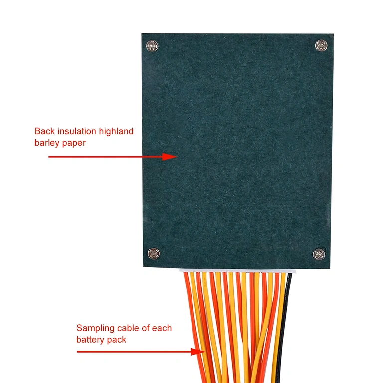 BMS 16S 60V 40A plates aizmugures attēls