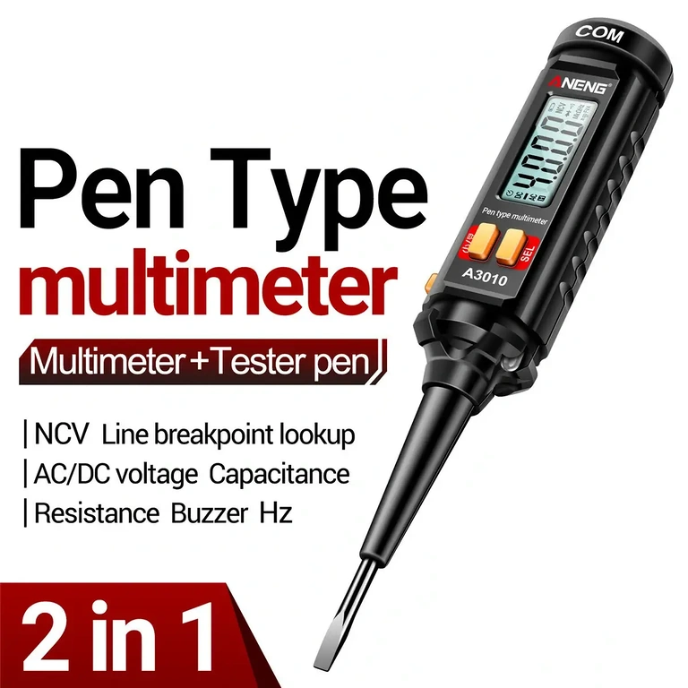 Sprieguma testeris ar NCV funkciju bezkontakta noteikšanai