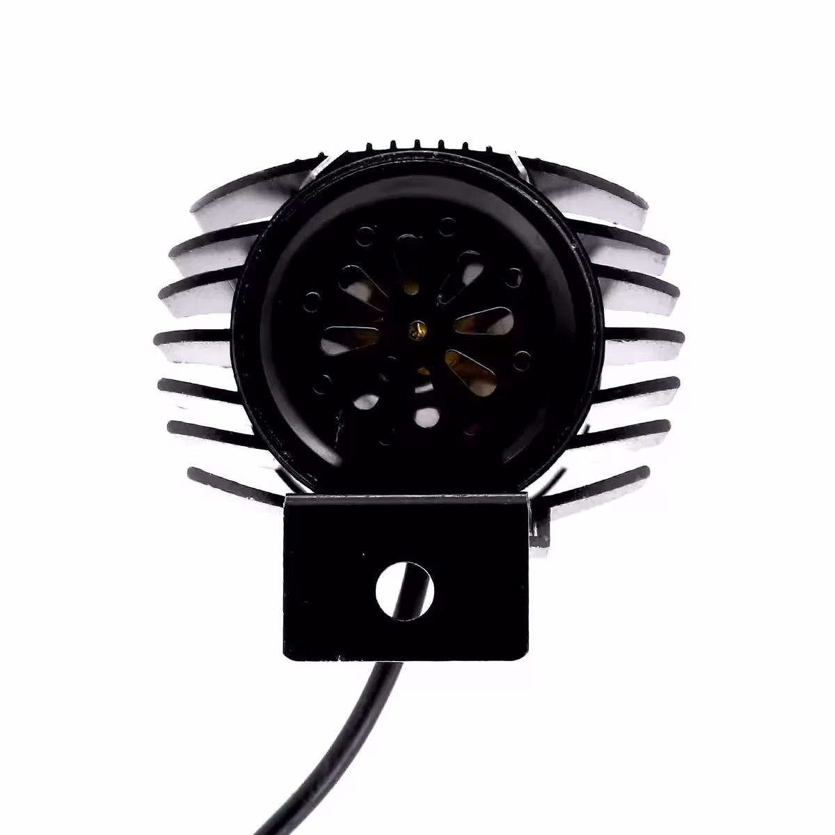 Luktura aizmugures skats ar integrētu elektronisko signalizāciju