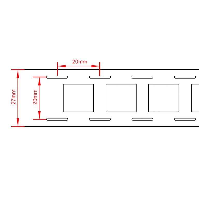 20.2 mm attālums starp šūnām 2P konfigurācijā