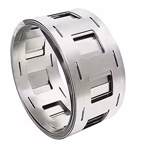 Tīra niķeļa 2P plāksne punktu lodēšanai 18650 akumulatoriem – ruļļis 5m (0.15mm x 27mm)