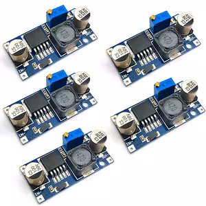 5 LM2596S DC-DC Step-Down 3A moduļu komplekts – regulējams spriegums, Buck Converter