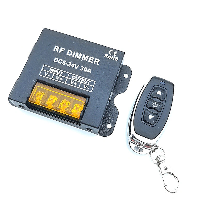 DC dimmeris 5V 12V 24V LED lentes spilgtuma regulēšanai