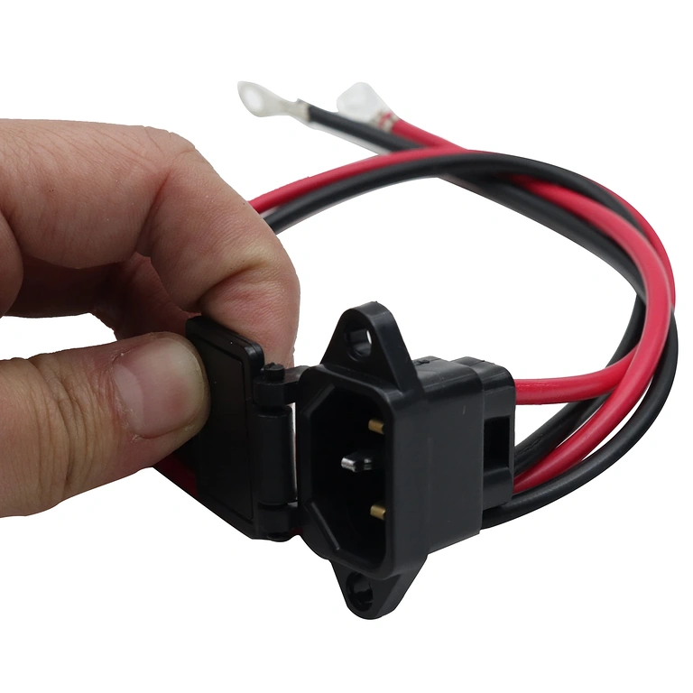 Uzlādes spraudnis Citycoco un Harley elektriskajiem skūteriem