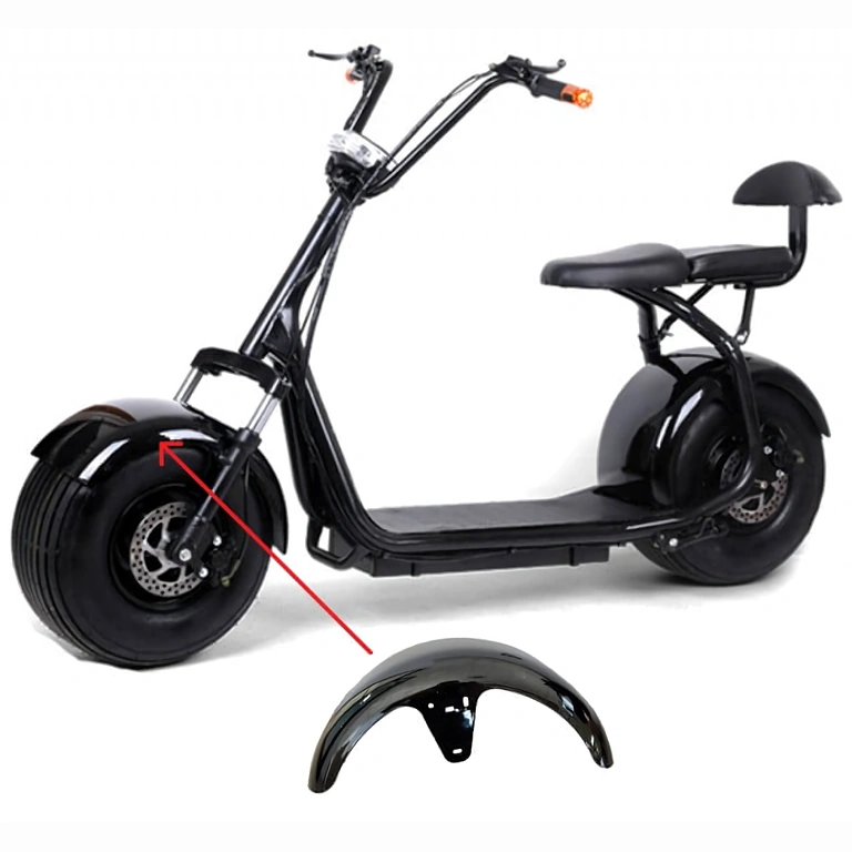 Citycoco priekšējā spārna skats no augšas