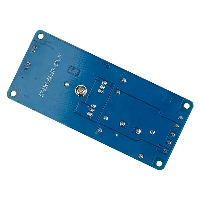 Mono pastiprinātāja 500W IRS2092 komplekta aizmugures skats