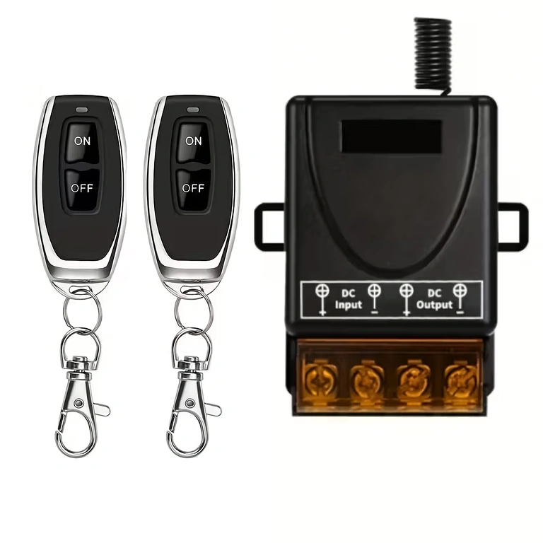 24V 30A RF tālvadības relejs pumpēm, gaismai un rūpniecības iekārtām