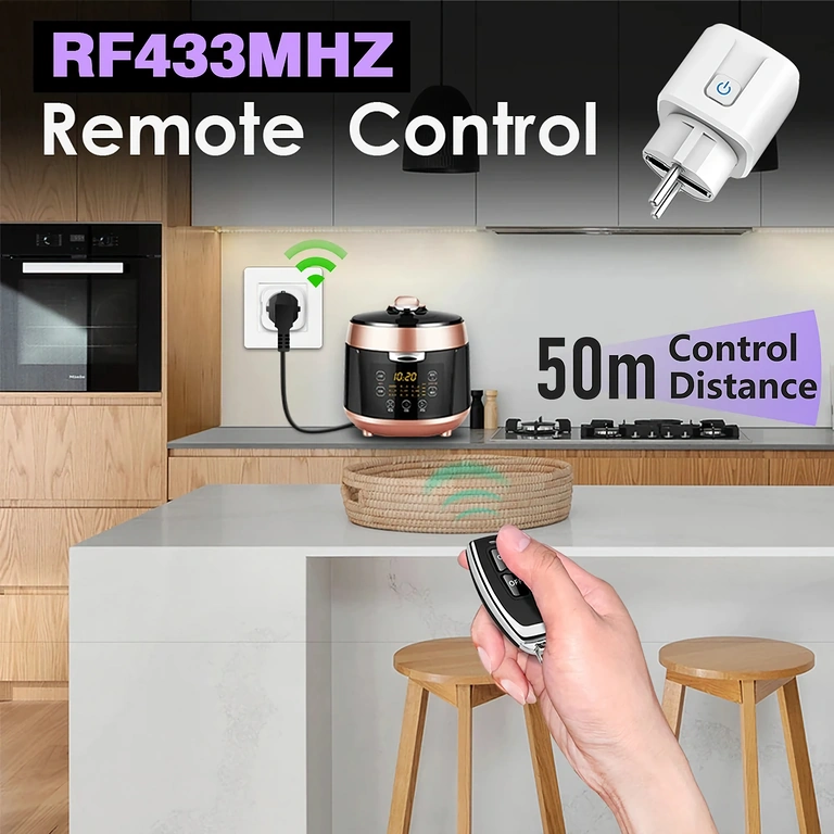 Darbojas kā slēdzis – viens klikšķis ieslēdz, otrs izslēdz