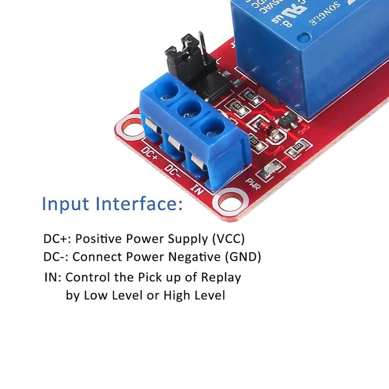5V releju moduļu komplekts ar optokopleru, 1 kanāls, saderīgs ar Arduino un Raspberry Pi