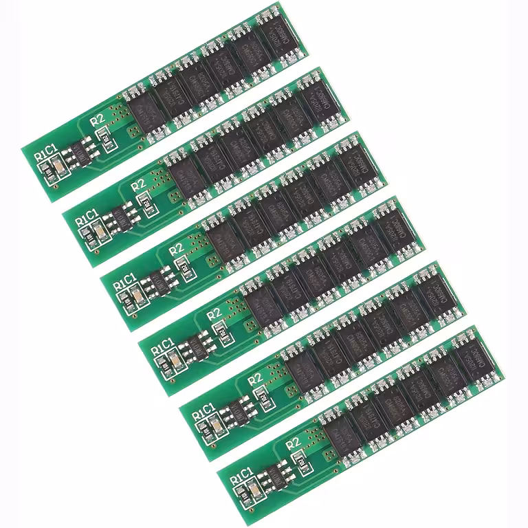 6 gabali – BMS 1S 18650 3.7V 10A modulis ar pilnu aizsardzību