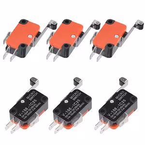 Virsgrāmatveida galvenais slēdzis V-156-1C25 ar garu svira – galvenais skats