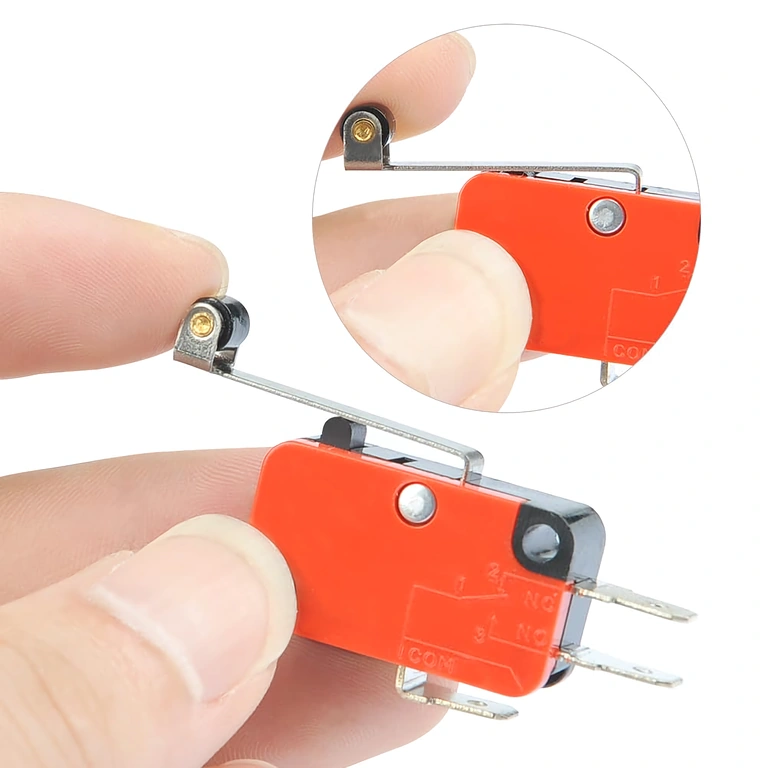 Mikroslēdzis limitieris V-156-1C25 – sānskats