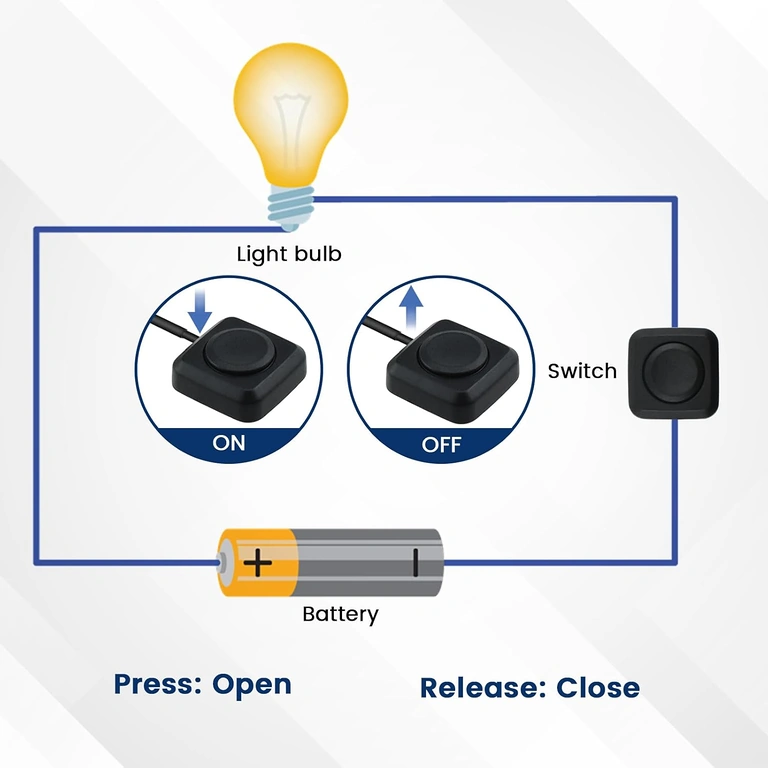 Savienojumu skice: sarkans = plus, melns = mīnus