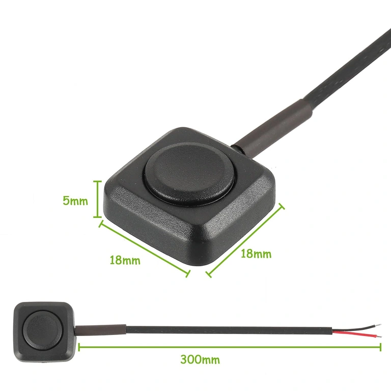 Aptuveni 30 cm kabelis slēptai uzstādīšanai un elastībai