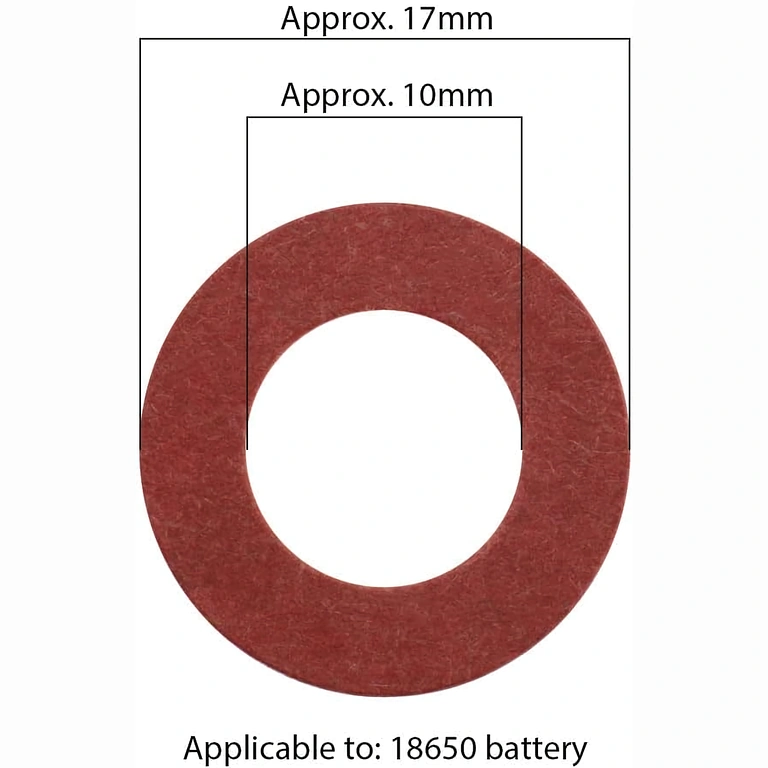 Precīzas dimensijas 17,8x10,5x0,3 mm izolācijas papīram 18650