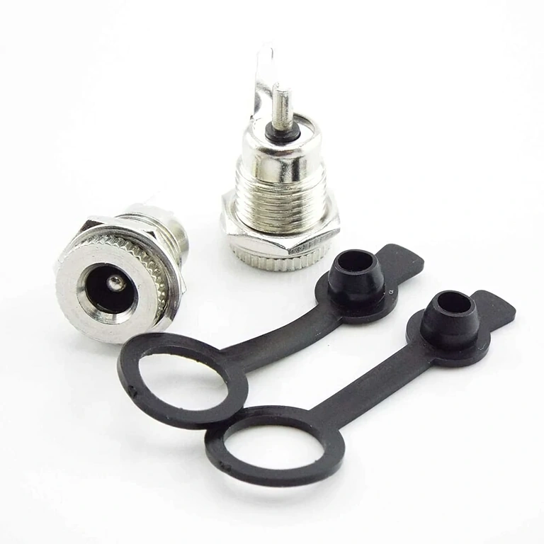 DC 12V 5,5x2,1 mm spraudnis – ūdensizturīgs, priekšskats