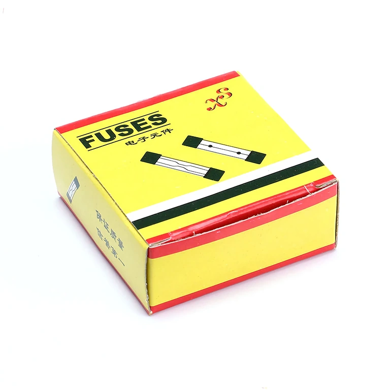 Iepakojums 100 stikla drošinātāju 10A 5x20 mm komplektam