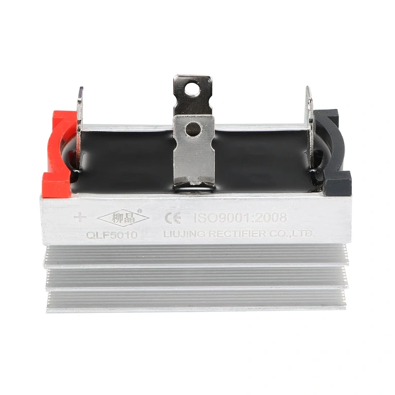 Vienfāzes taisngrieža tilts ar radiatoru, priekšskats