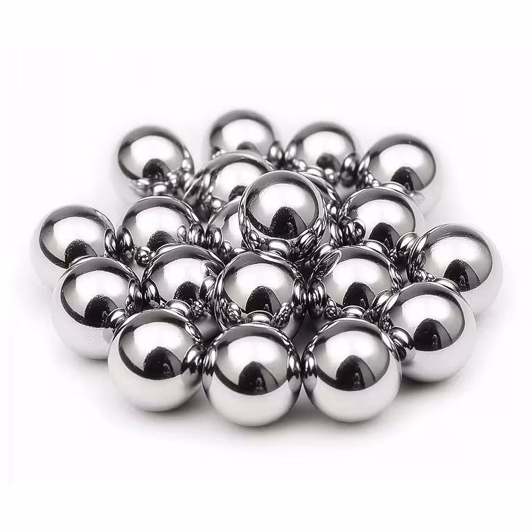 Premium tērauda lodītes gultnim – 100% apaļas, izmēri 6mm, 8mm, 10mm, 12mm