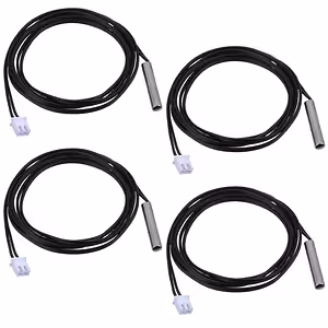 Komplekts 4 NTC 10K zondes temperatūras mērīšanai