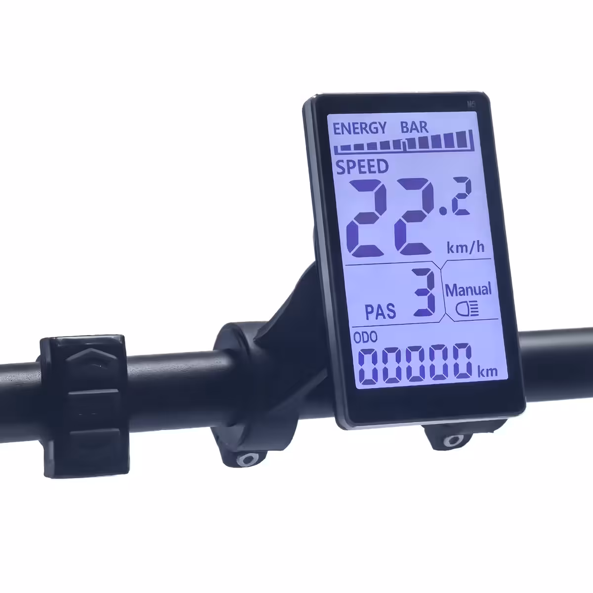 Saderīgs ar 24V, 36V un 48V baterijām M5 displeja komplektam 500W–1000W