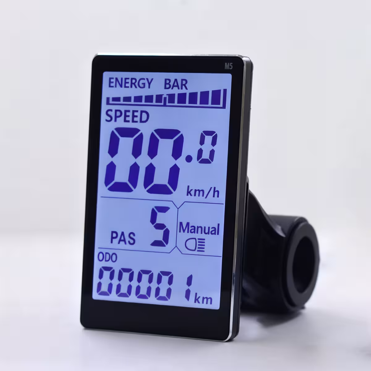 Kontroliera un M5 displeja komplekta sānskats elektriskajam velosipēdam 500W–1000W