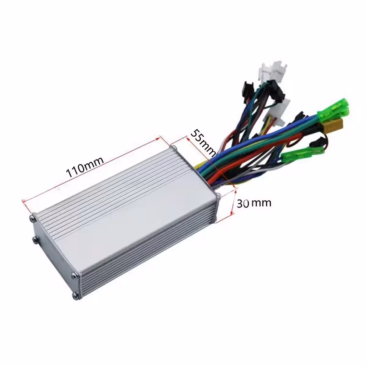 Gaismu pieslēgums un elektriskā saskarne M5 kontrolierī 500W–1000W