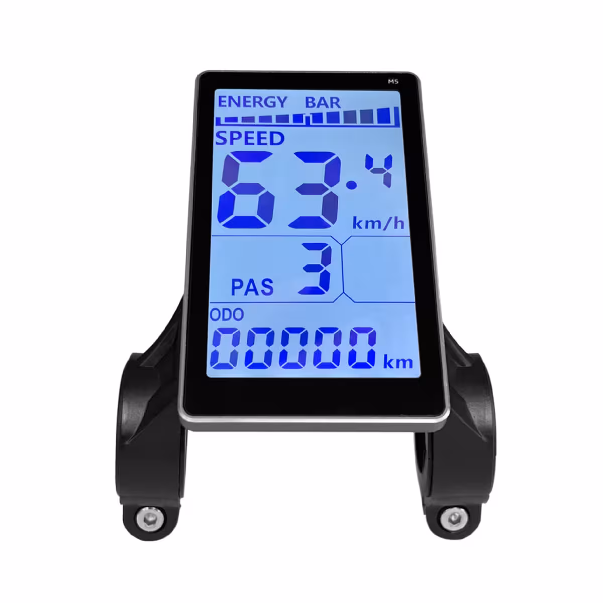 Daudzfunkcionāls M5 displejs elektriskajam velosipēdam 500W–1000W 24/36/48V