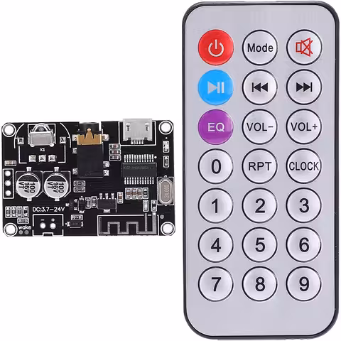 Bluetooth moduļa XY-WRBT tālvadības pults – pogu funkcijas